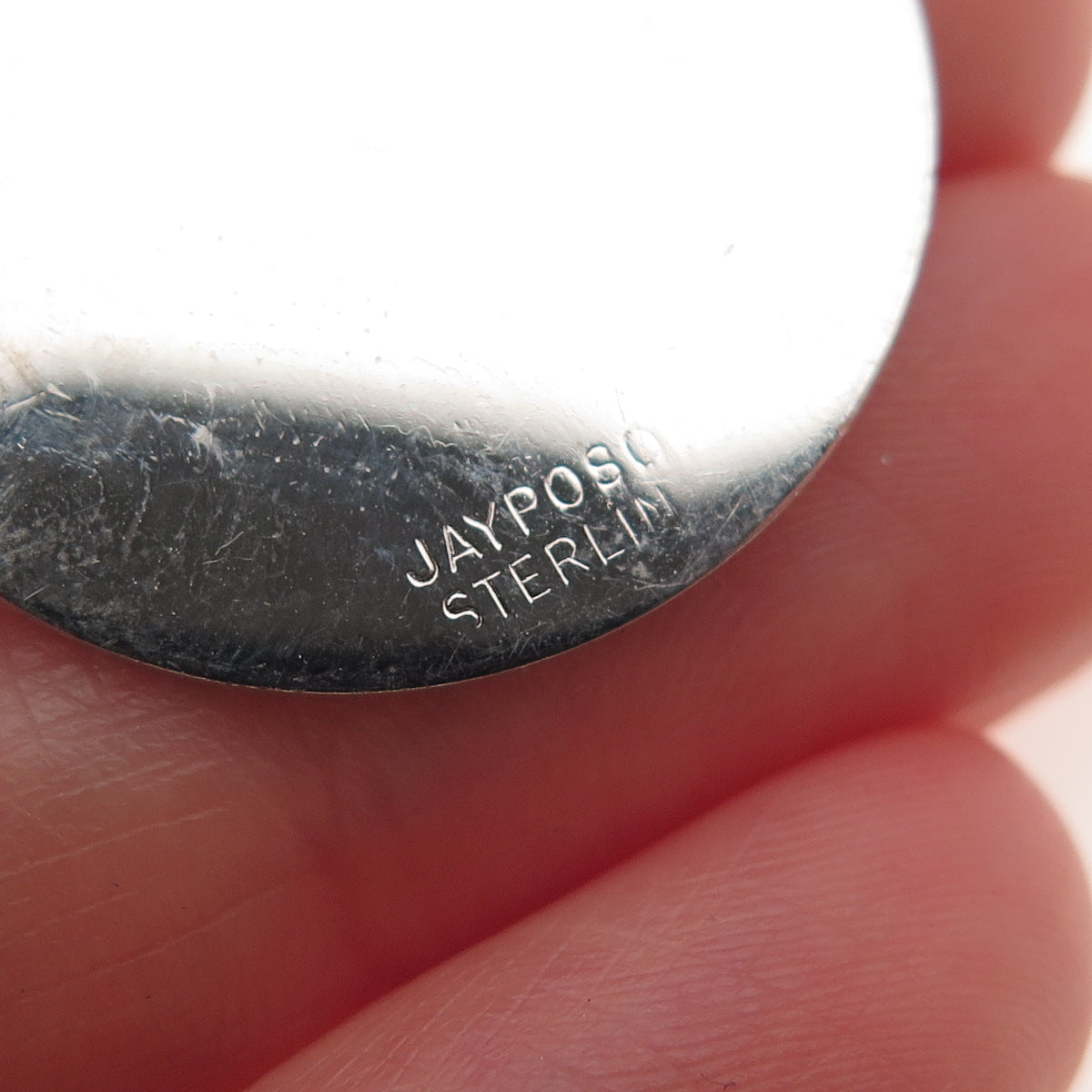 JAY POSON 925 Sterling Silver Vintage Life's Drama Comedy Tragedy Masks Pendant