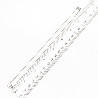 Tiffany & Co. Elsa Peretti 925 Sterling Silver Vintage Bean Chain Necklace 16"