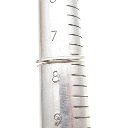 PANDORA 925 Sterling Silver Ball Ring Size 7.75