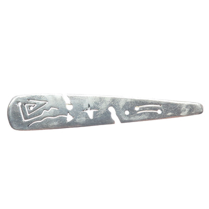 925 Sterling Silver Vintage Mexico Aztec Storyteller Pin Brooch