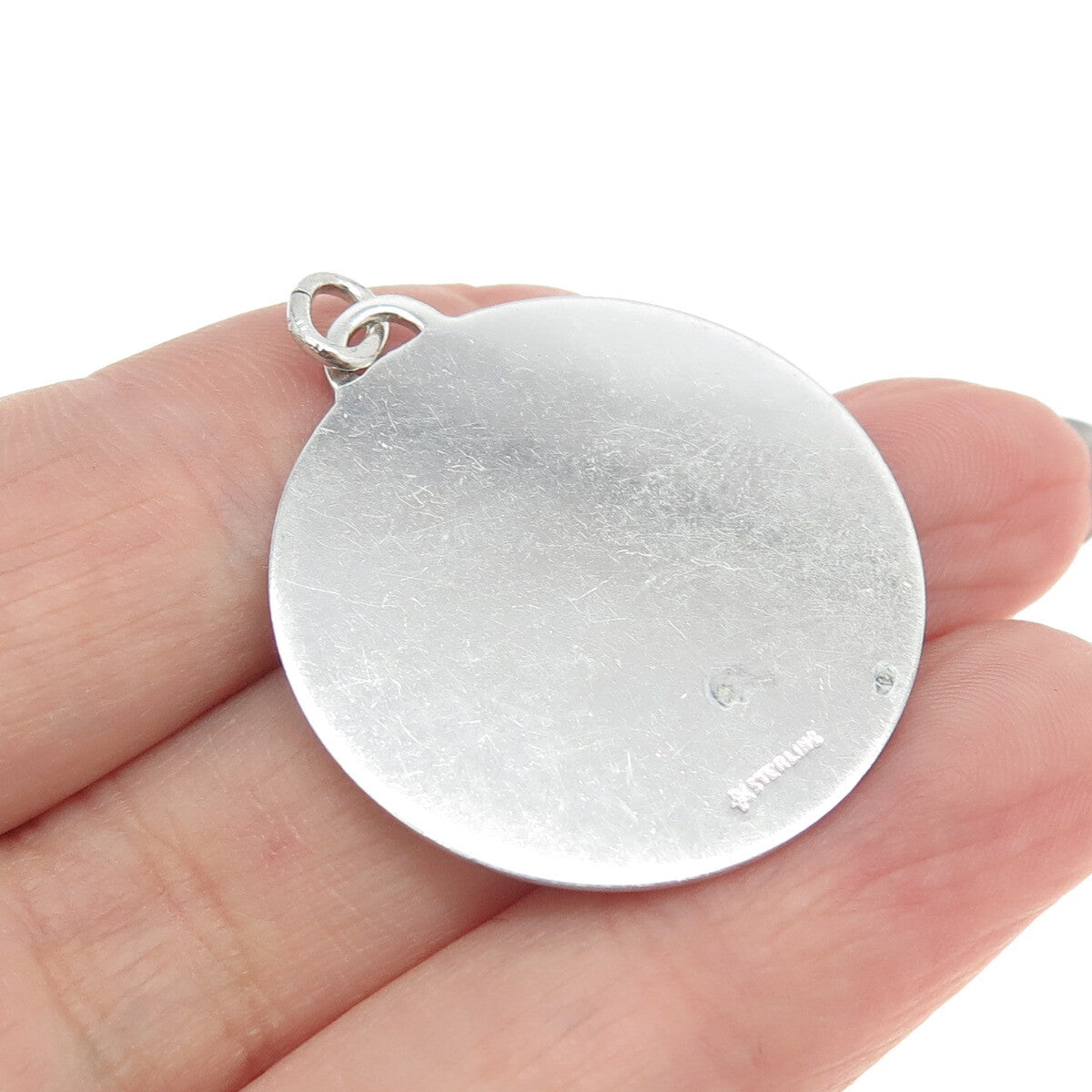 B. A. BALLOU & CO. 925 Sterling Silver Vintage "Happy Birthday" Pendant