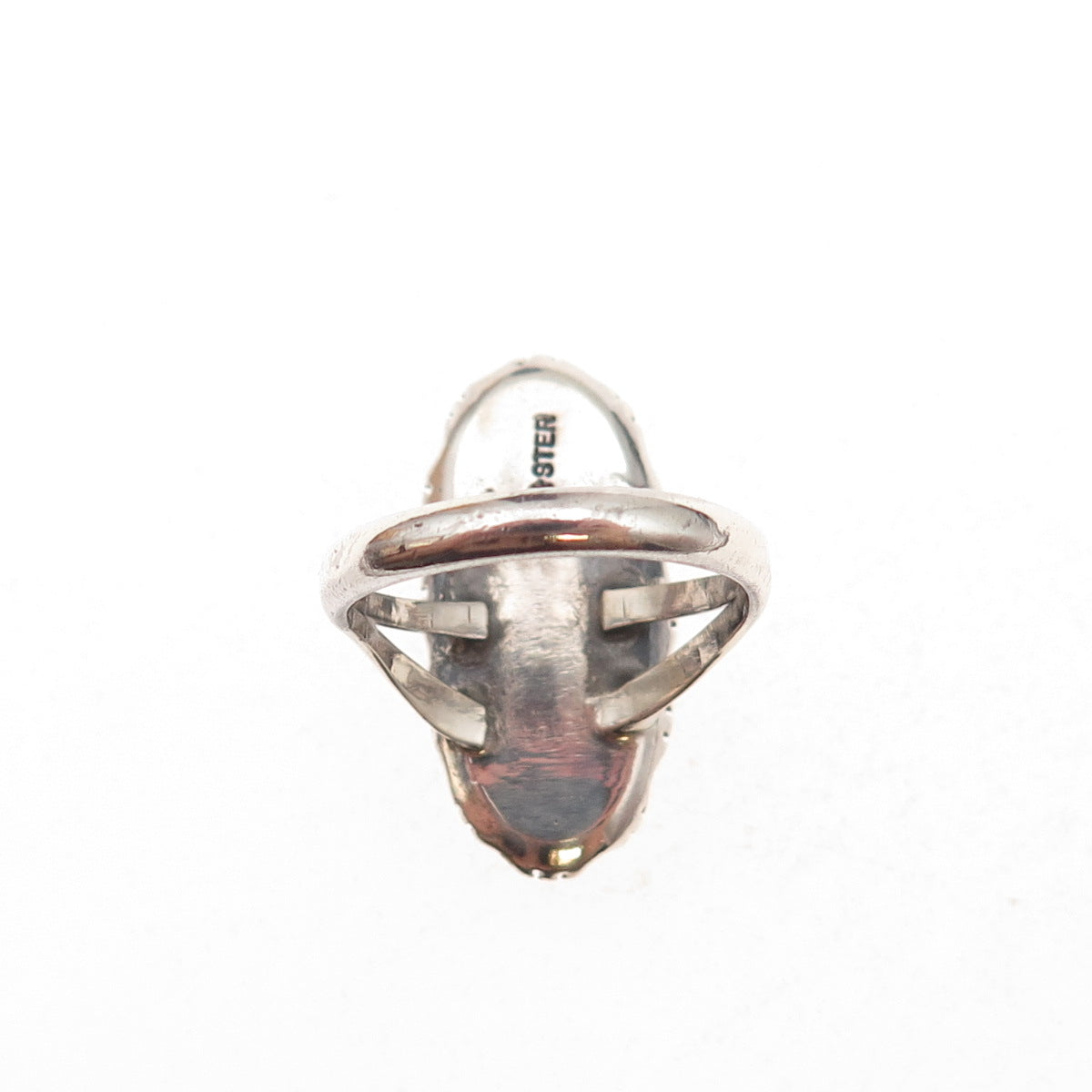 Carolyn Pollack Old Pawn Sterling Silver Vintage Southwestern MOP Ring Size 7