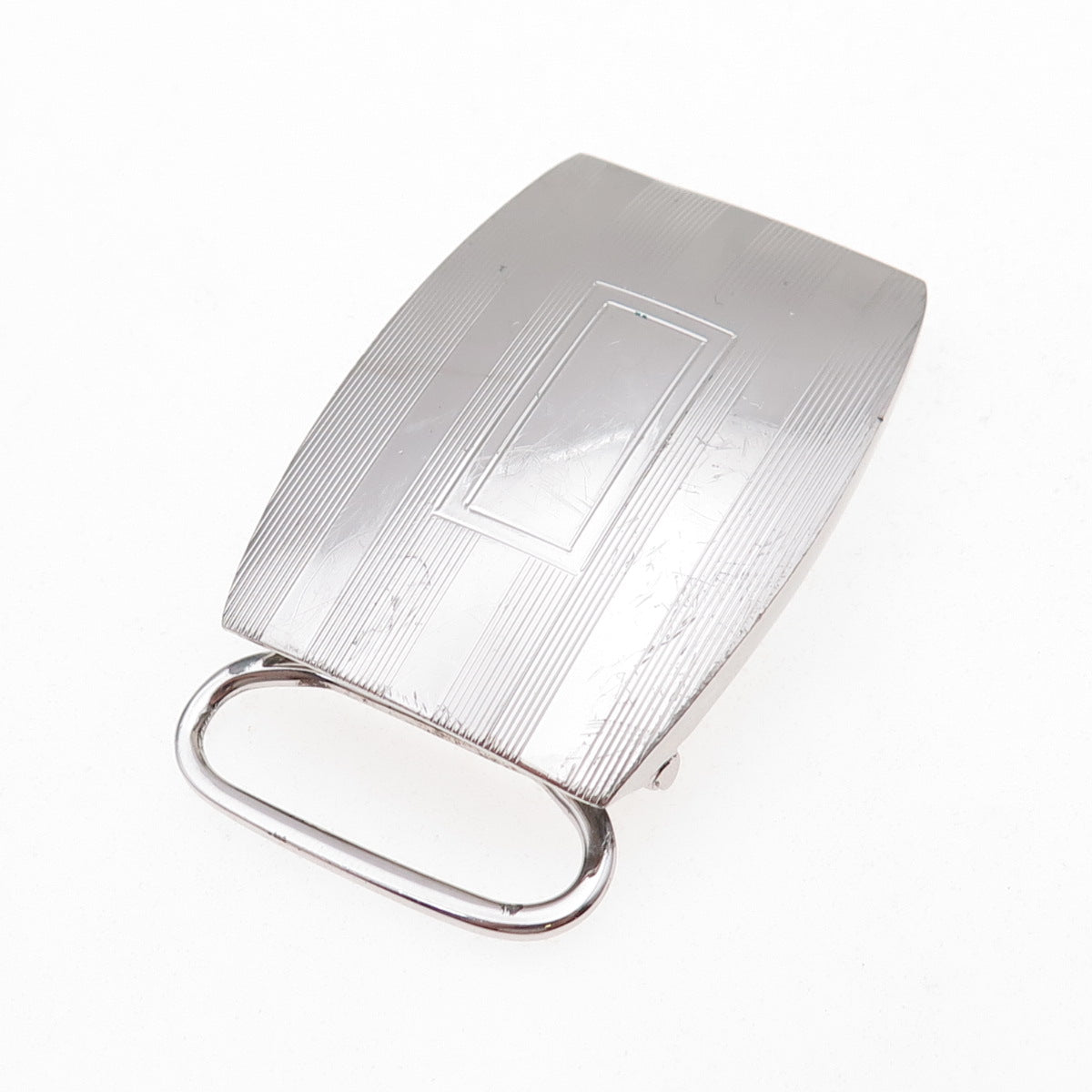 B.A. Ballou 925 Sterling Silver Vintage Belt Buckle