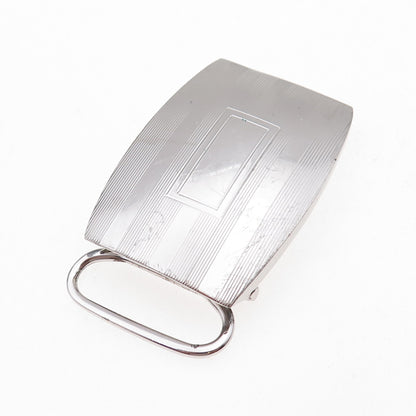B.A. Ballou 925 Sterling Silver Vintage Belt Buckle