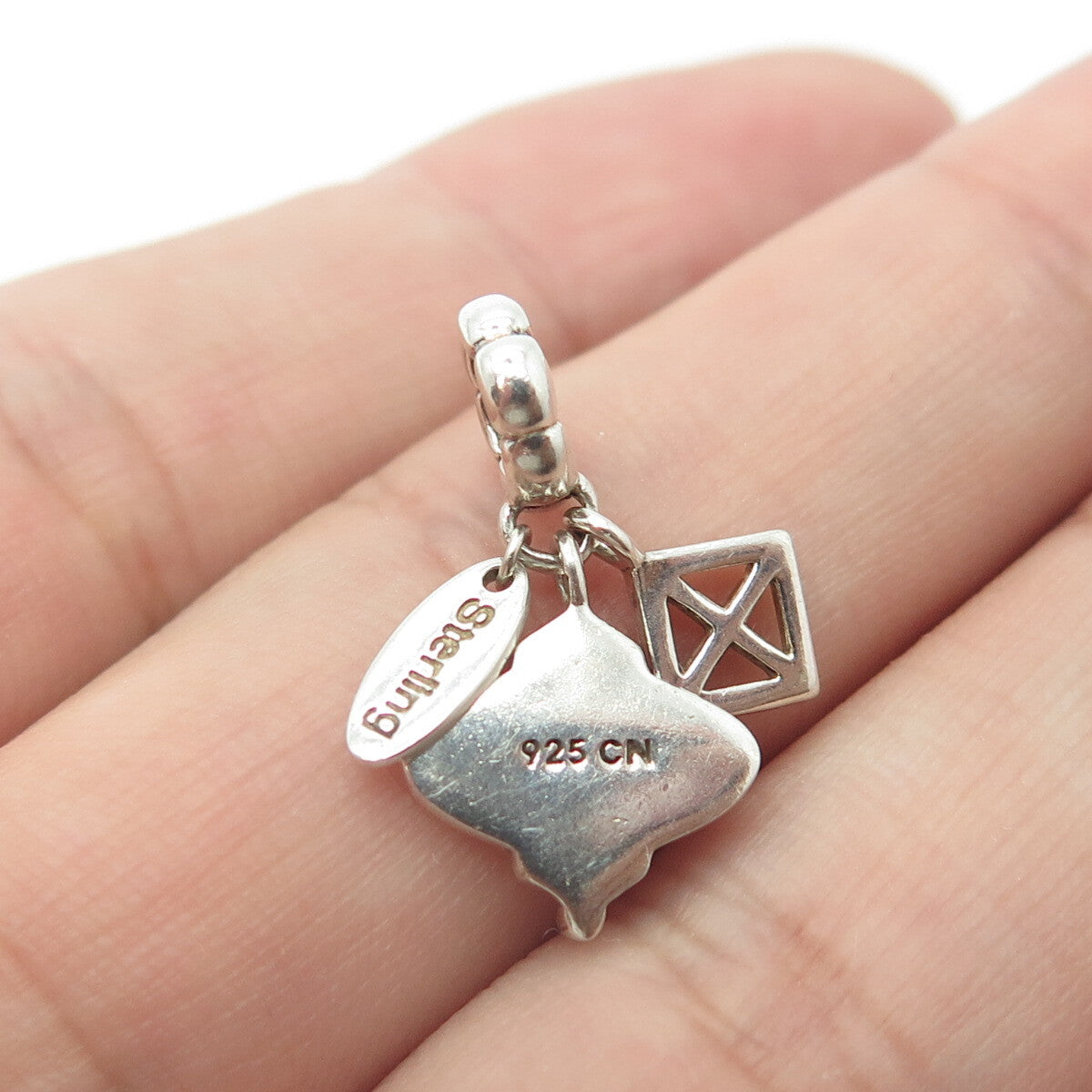 925 Sterling Silver Chamilia "Comfort" 3-Piece Charm