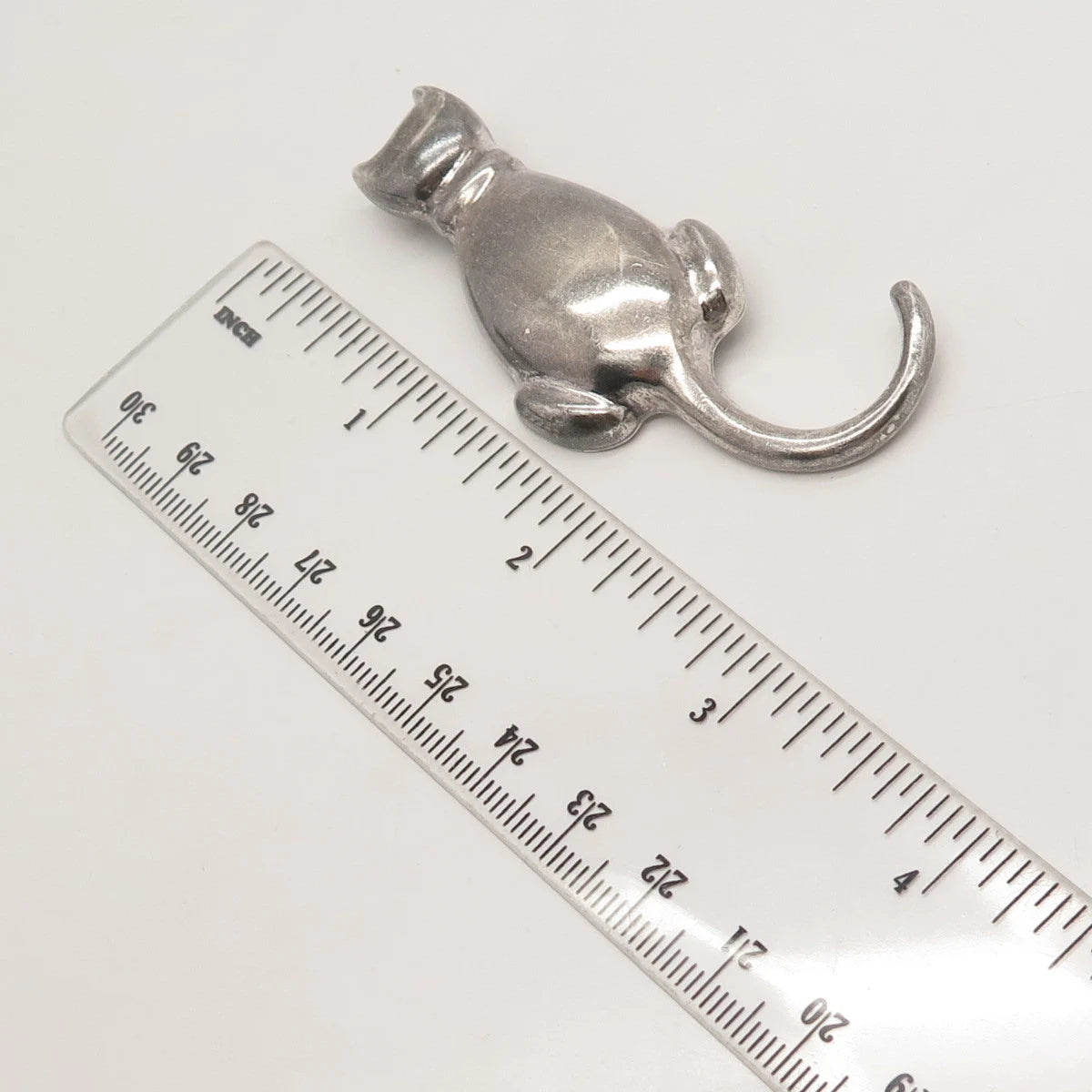 925 Sterling Silver Vintage Zina Cat / Kitty Pin Brooch