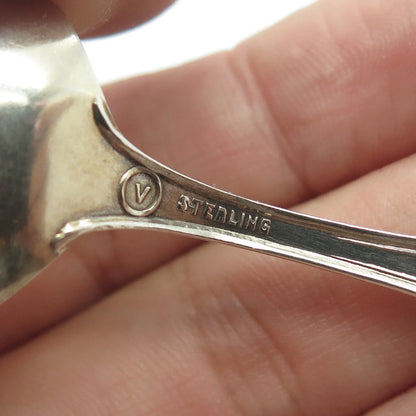 925 Sterling Silver Antique Art Deco George L. Vose NY States & Cities Spoon