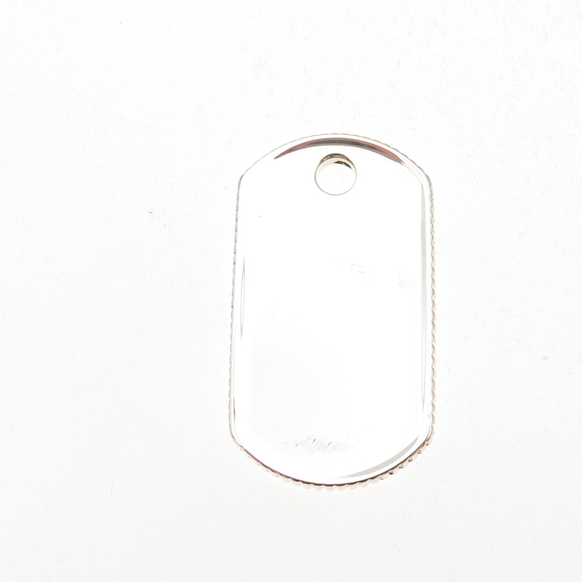 Tiffany & Co. 925 Sterling Silver Vintage 2003 Dog Tag Pendant