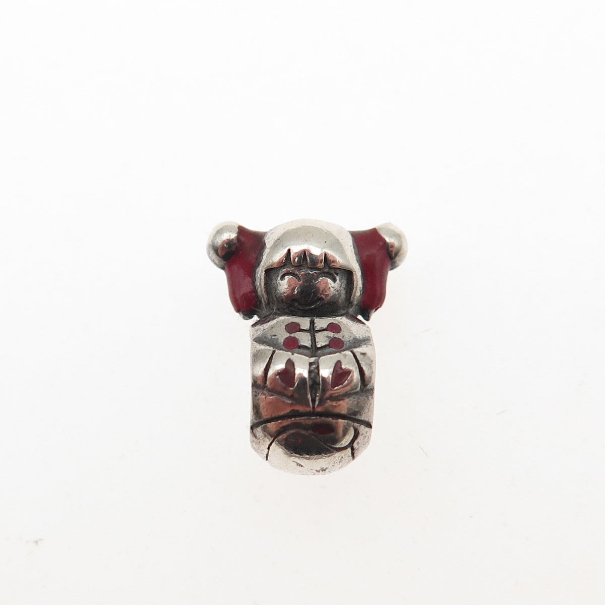 Chamilia Sterling Silver Enamel Nozomi Collection Yorokobi Slide Bead Charm