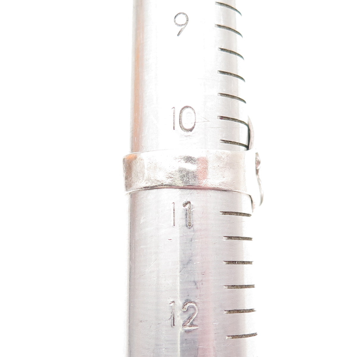 Old Pawn 925 Sterling Silver Vintage Southwestern Kachina Doll Ring Size 10.75