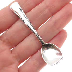 Wilhelm Theodor Binder 835 Silver Vintage Germany Salt & Spices Spoon