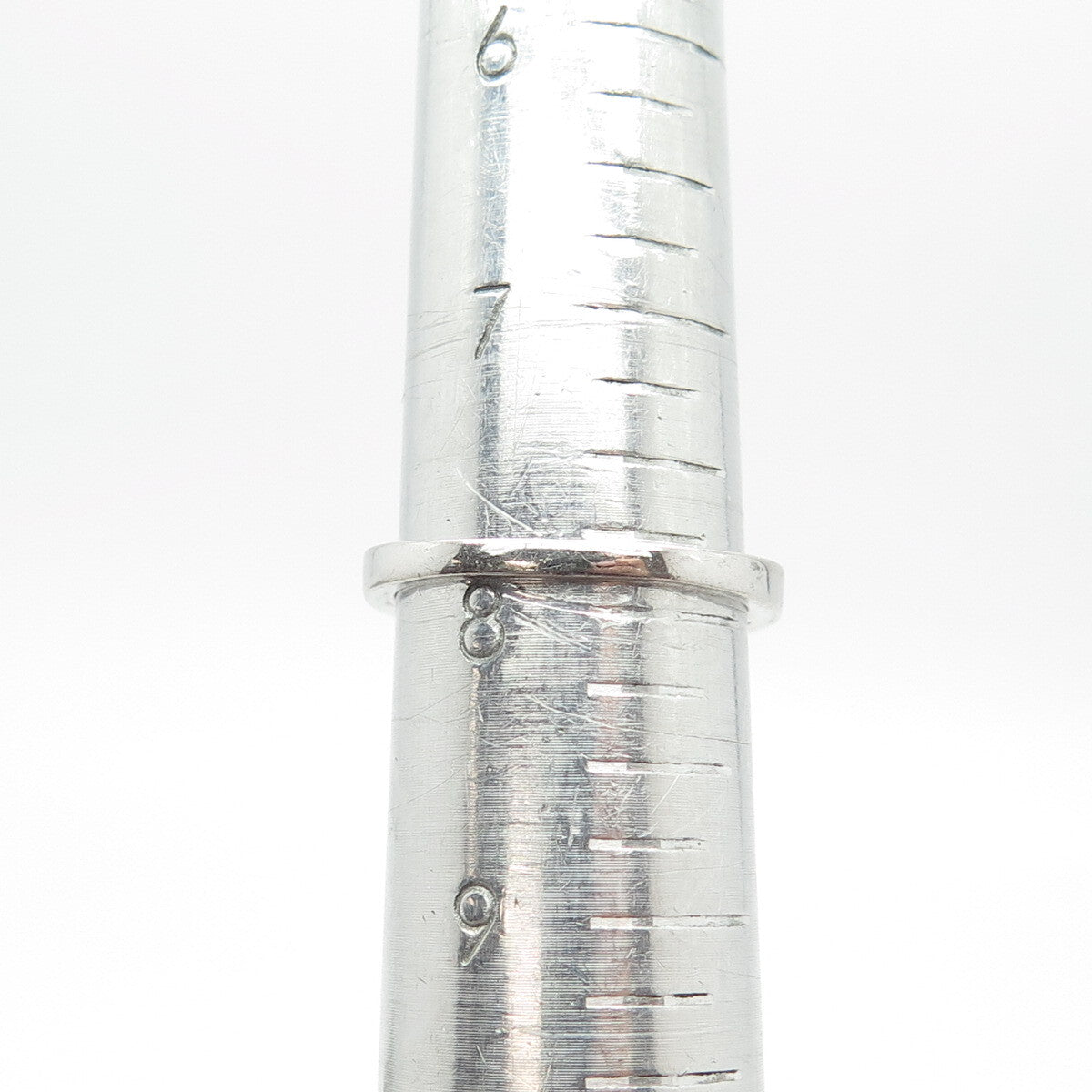 925 Sterling Silver C Z Engagement Ring Size 8