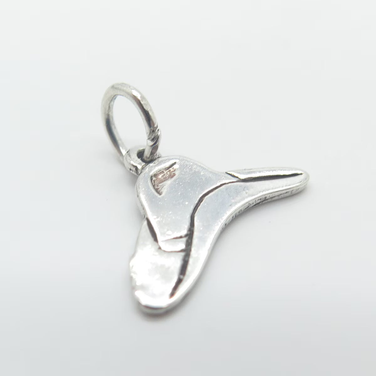 925 Sterling Silver Vintage Sunwest Cowboy Hat Minimalist Pendant
