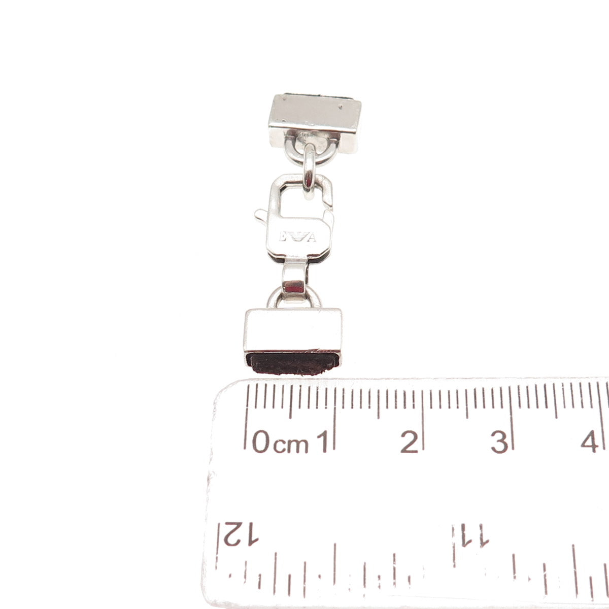 Emporio Armani Sterling Silver Vintage Bracelet / Necklace Lobster Lock Clasp