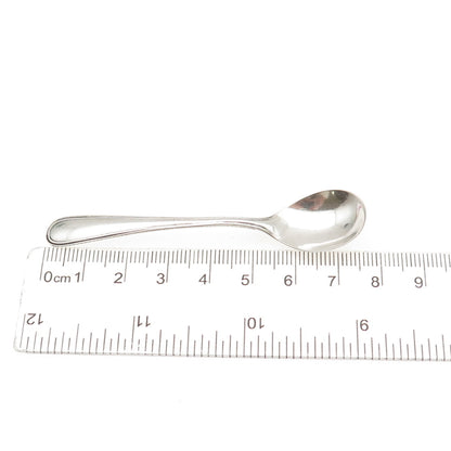 WEBSTER 925 Sterling Silver Antique Art Deco Individual Salt & Spices Spoon