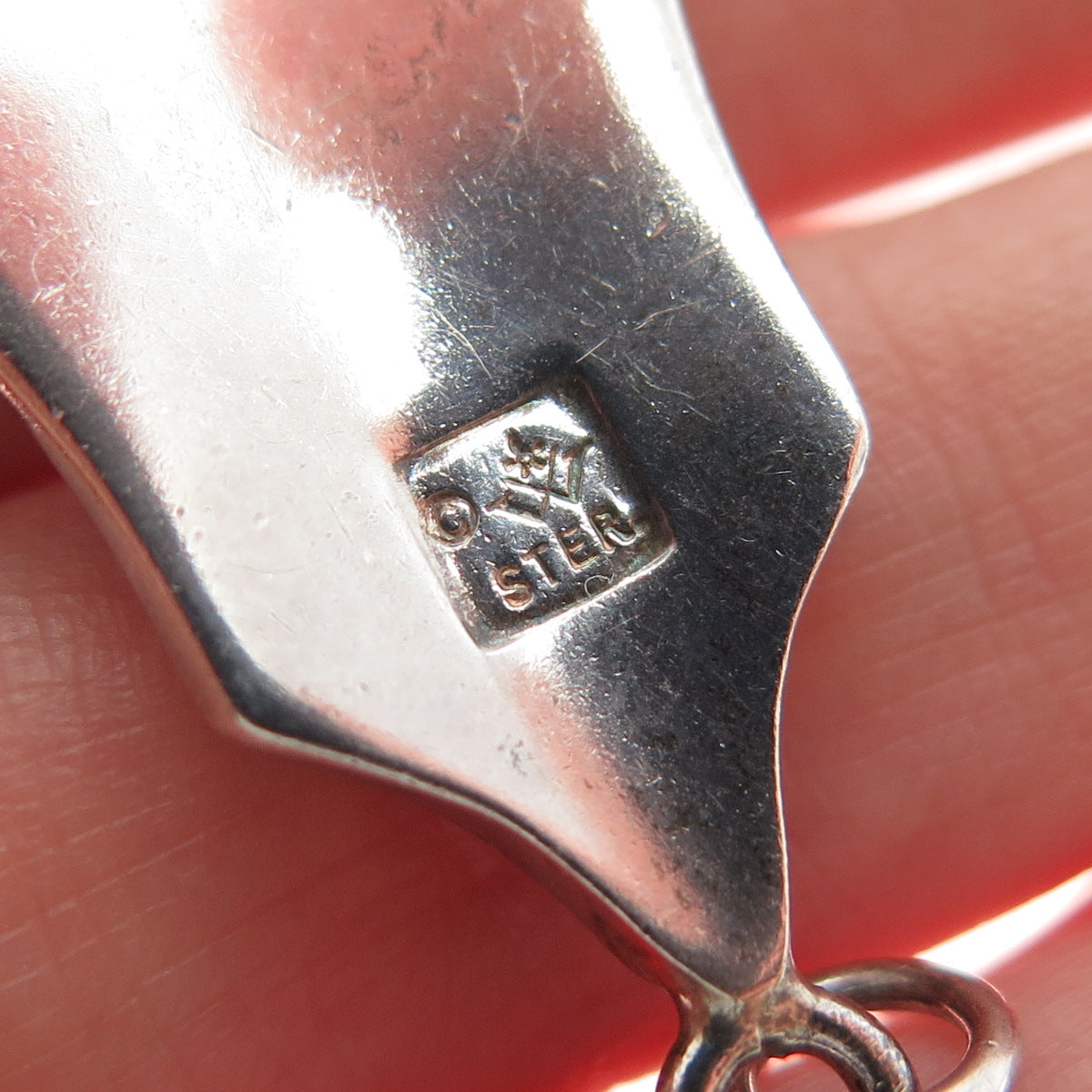WALLACE 925 Sterling Silver Antique 1942 Grand Colonial Charm Pendant