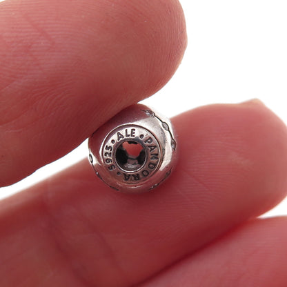 Pandora 925 Sterling Silver C Z Essence Trust Slide Bead Charm