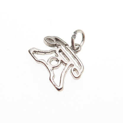 925 Sterling Silver Vintage Retro Phone Mini Charm Pendant