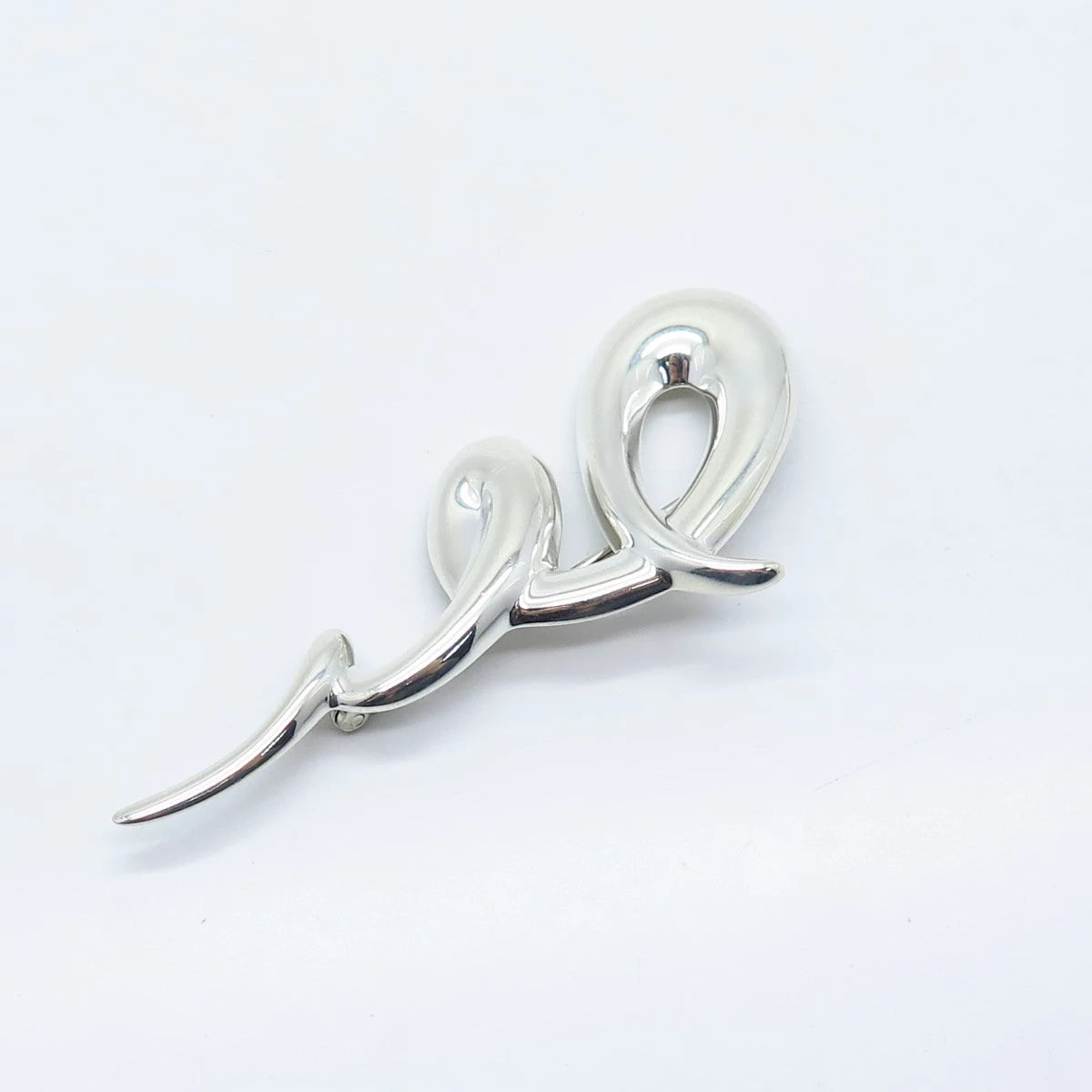 925 Sterling Silver Vintage Lightning Bolt Pin Brooch