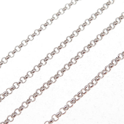 925 Sterling Silver Italy Rolo Chain Necklace 18"