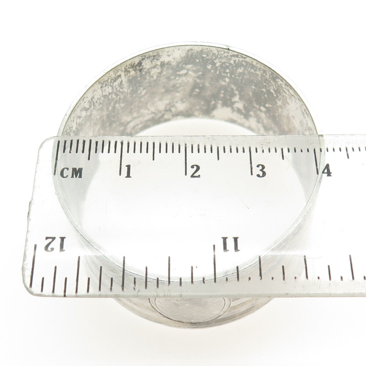 SIMONS BROTHERS Sterling Silver Antique Art Deco Engravable Napkin Ring Holder