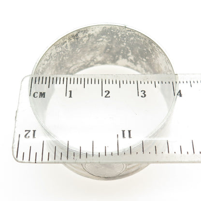 SIMONS BROTHERS Sterling Silver Antique Art Deco Engravable Napkin Ring Holder