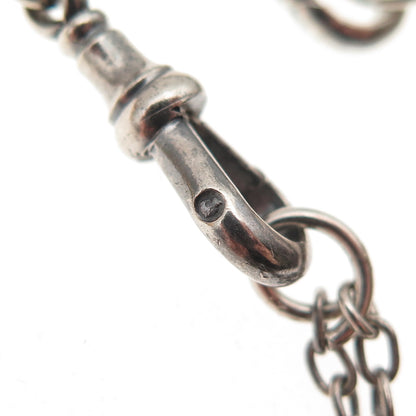 David & Lionel Spiers 925 Sterling Silver Antique 1889 Birmingham Chatelaine Fob