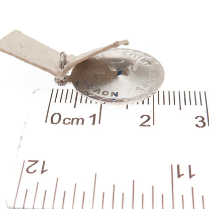 Spencer 925 Sterling Silver Vintage Sagittarius Zodiac Sign Charm Pendant