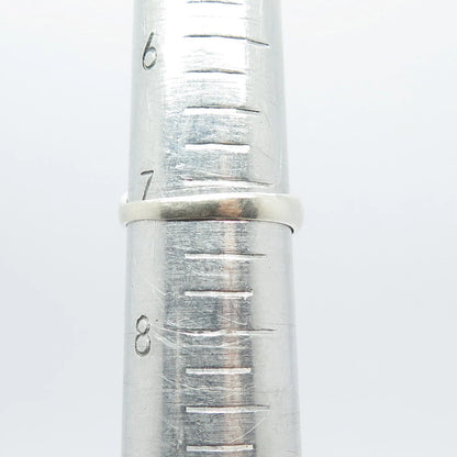 925 Sterling Silver Vintage Friendly Dolphin Ring Size 7.25