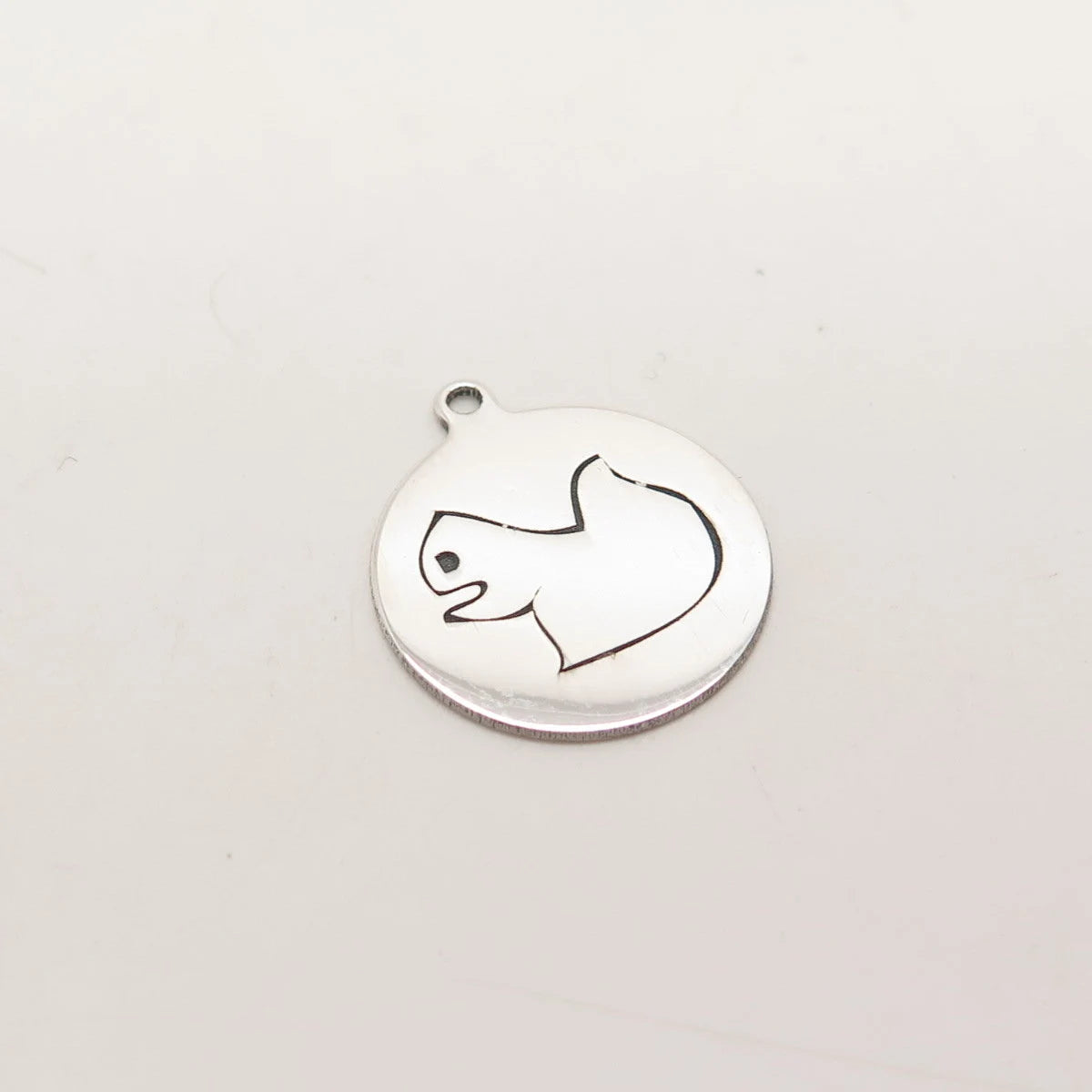 925 Sterling Silver USA Two In Town Squirrel Charm Pendant