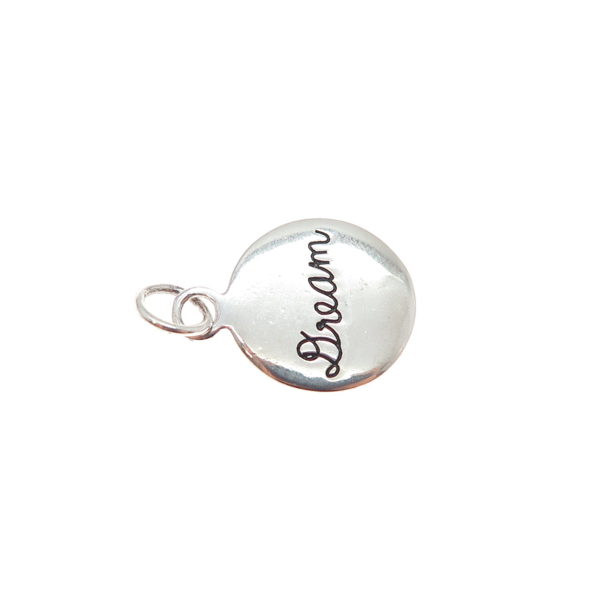 925 Sterling Silver Vintage Dream Minimalist Charm Pendant