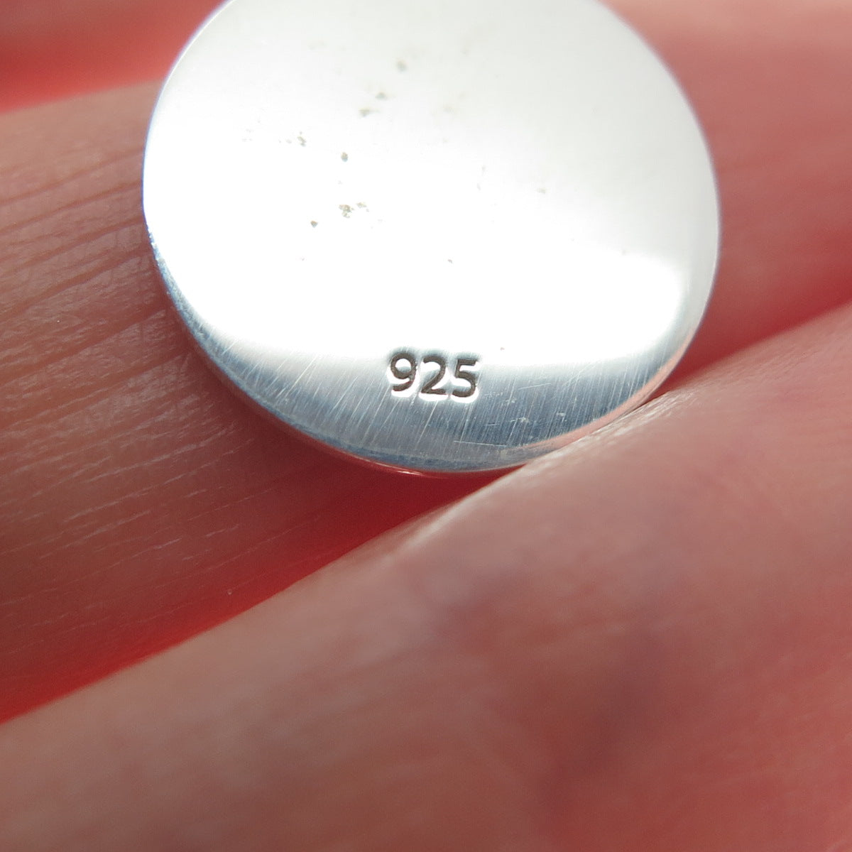 925 Sterling Silver Pink Enamel Mom & Child Cat Heart Minimalist Charm Pendant