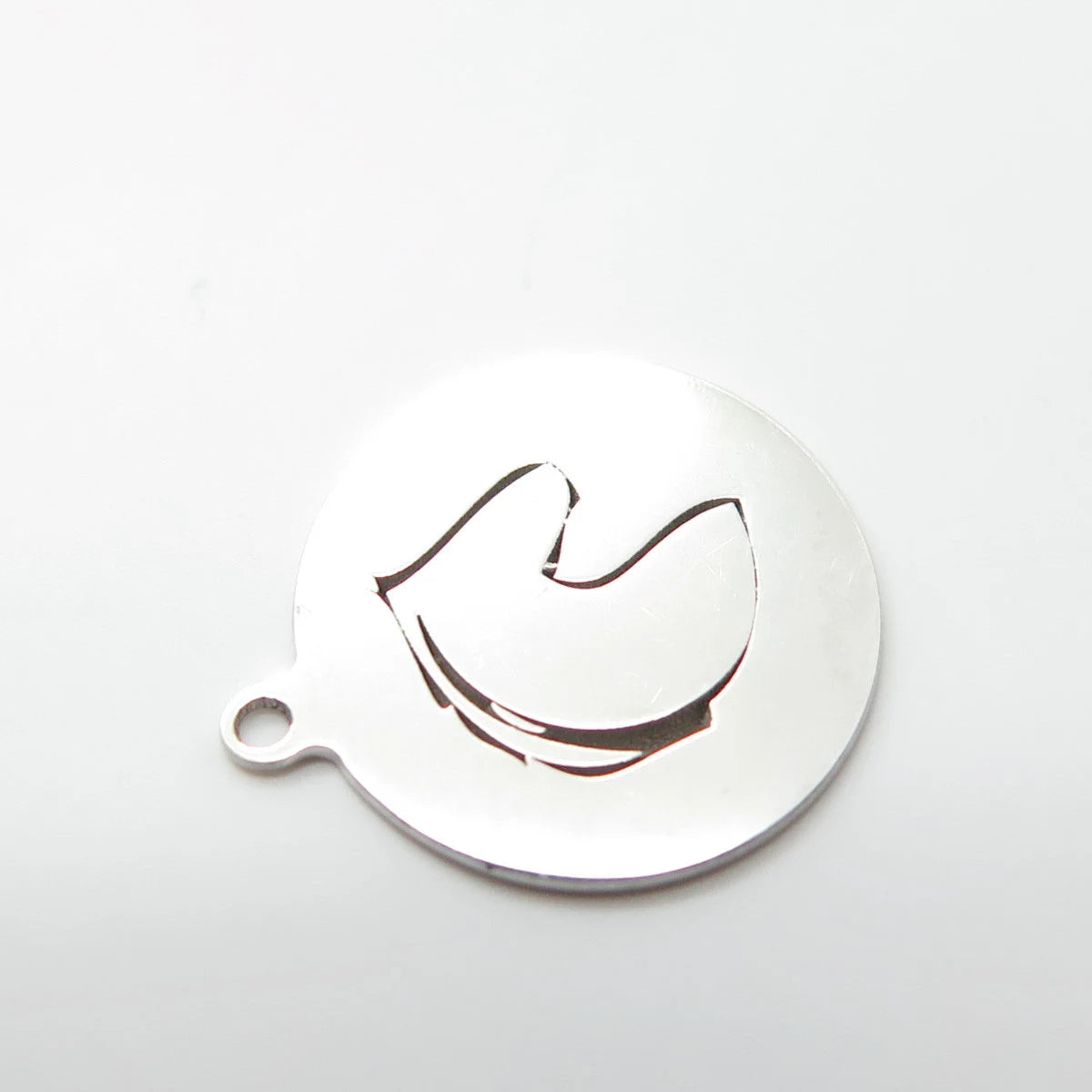 925 Sterling Silver USA Two In Town Horse Charm Pendant