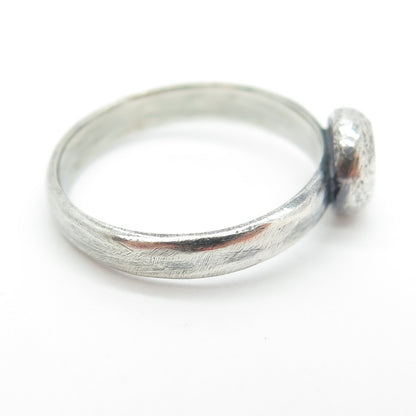 925 Sterling Silver Vintage Letter "G" Initial Ring Size 6.25