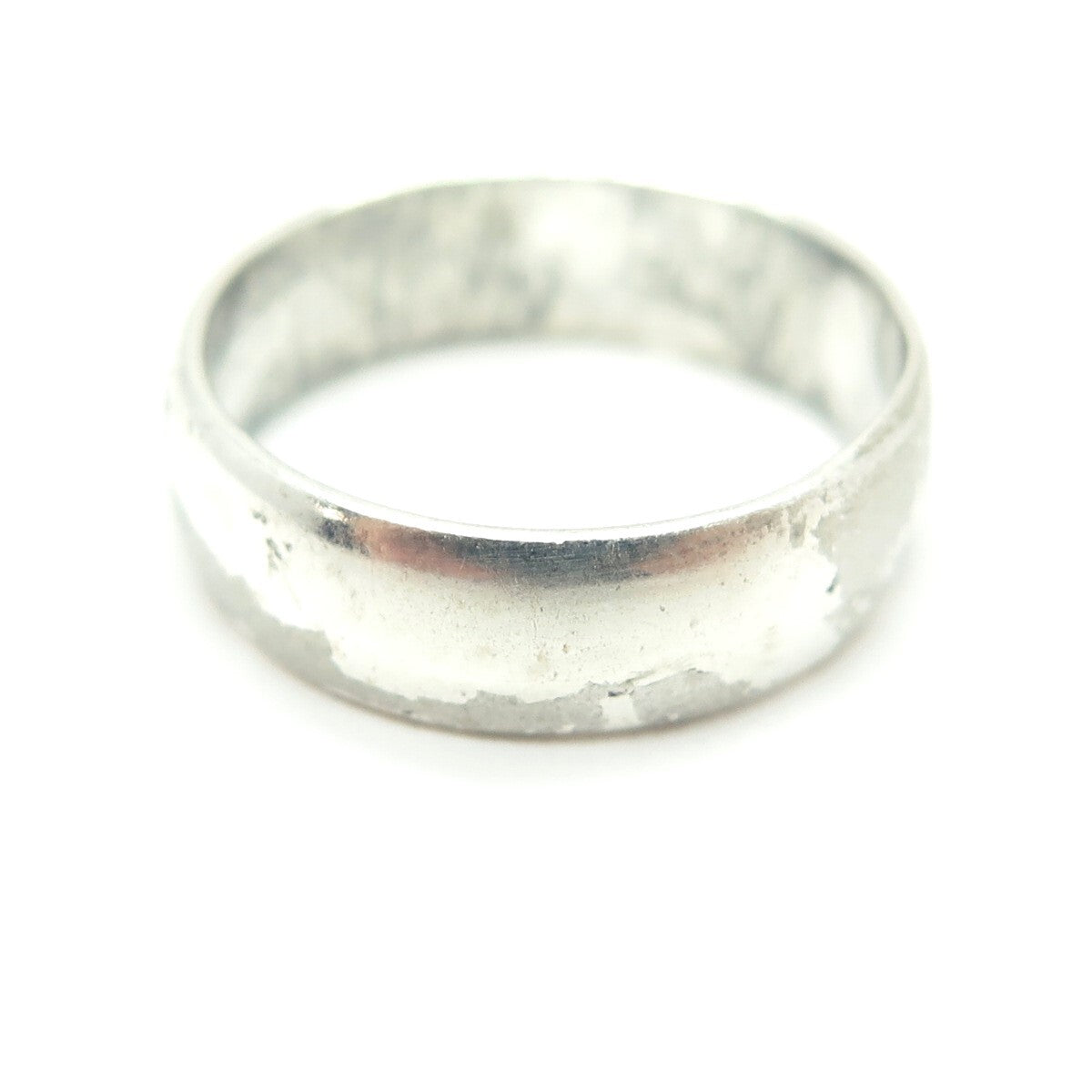 VARGAS 925 Sterling Silver Vintage Classic Band Ring Size 6