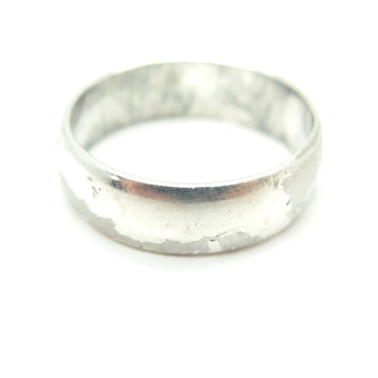 VARGAS 925 Sterling Silver Vintage Classic Band Ring Size 6