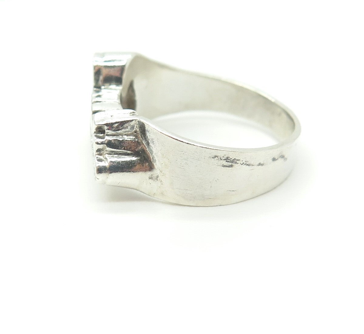 925 Sterling Silver Vintage "Samanta" Name Ring Size 8.25