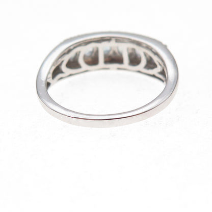 Chuck Clemency 925 Sterling Silver Real Oval-Cut Iolite Ring Size 8