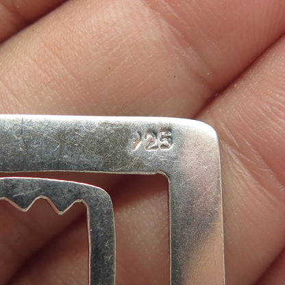 925 Sterling Silver Vintage Sombrero Bookmark