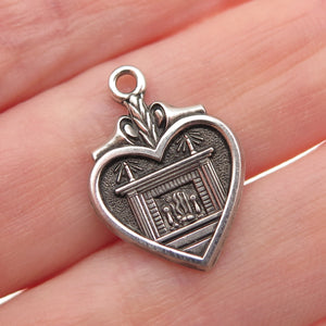 925 Sterling Vintage Betty Crocker Homemaker of Tomorrow Heart Mini Pendant