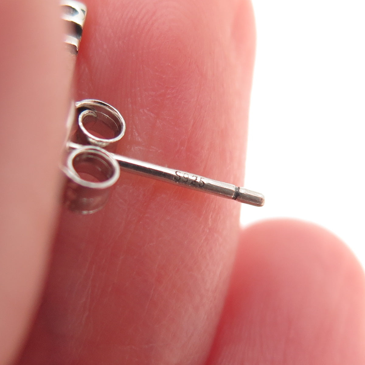 925 Sterling Silver Enamel Hot Air Balloon Stud Earrings