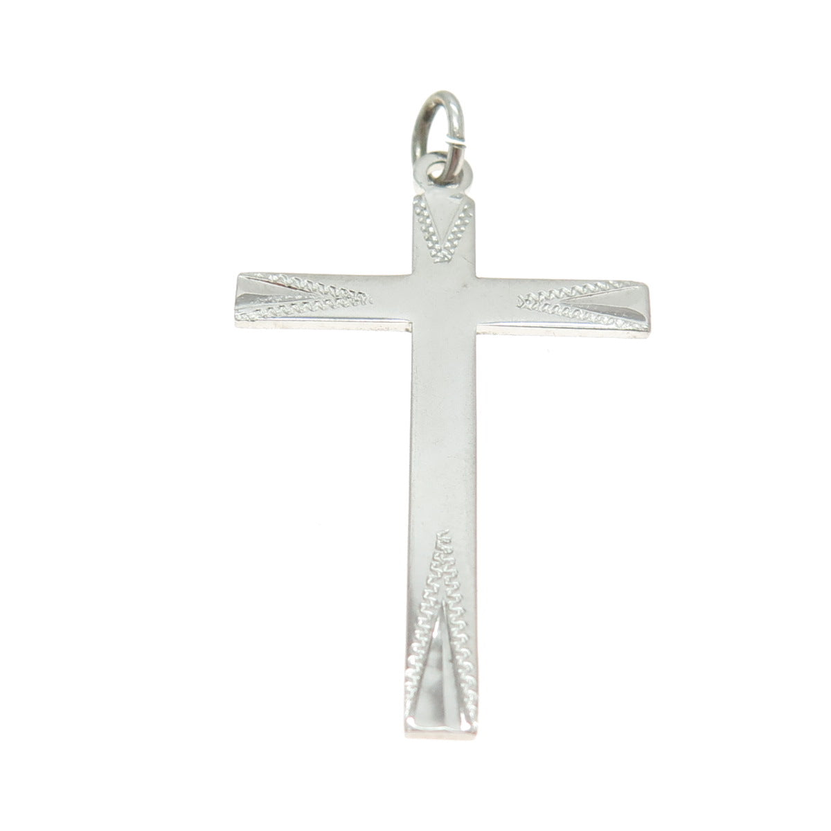 ANTAYA 925 Sterling Silver Vintage Cross Religious Charm Pendant