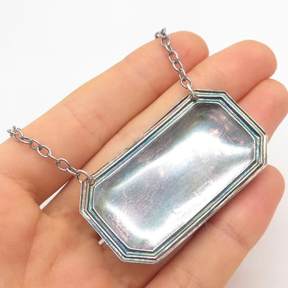925 Sterling Silver Vtg Birmingham 1996 C. Robathan & Son 1936 "RYE" Bottle Tag