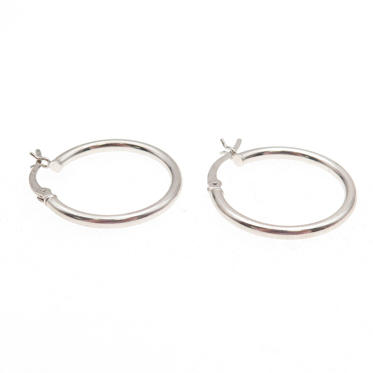 925 Sterling Silver Hoop Earrings