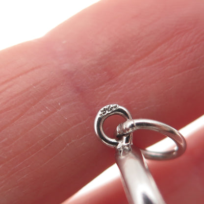 Artlinea 925 Sterling Silver Vintage Key Charm Pendant