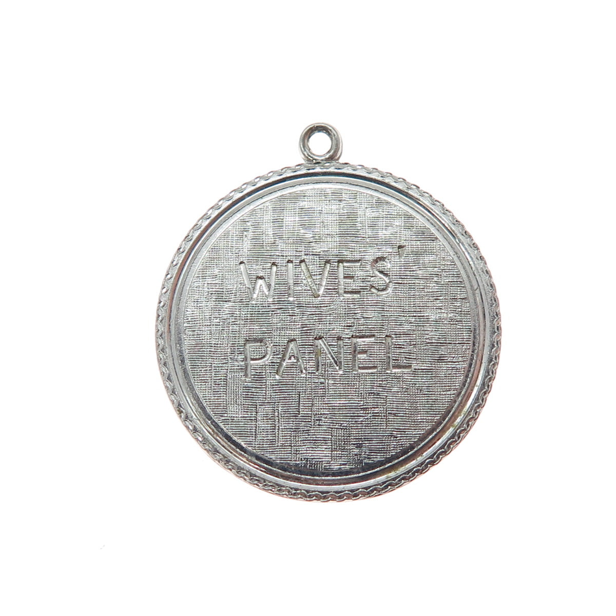 GRIFFITH & SONS CO. 925 Sterling Silver Vintage 1969 Wives Panel Charm Pendant