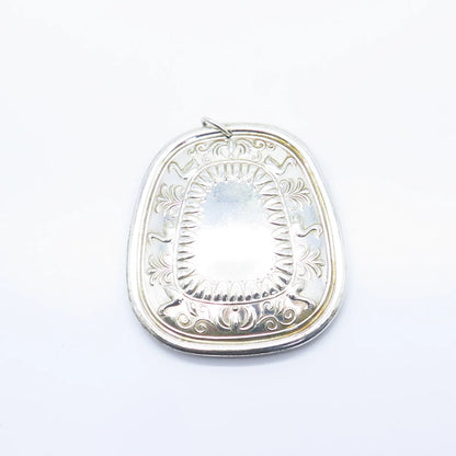 925 Sterling Silver Vintage Towle 1976 Bell Ornate Ornament