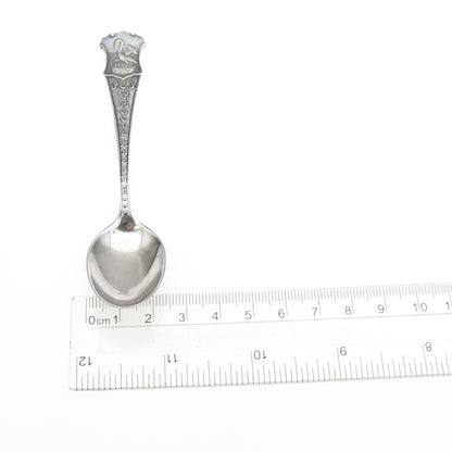 G.W. Shiebler & Co. 925 Sterling Antique Art Deco States Cities Coffee Spoon