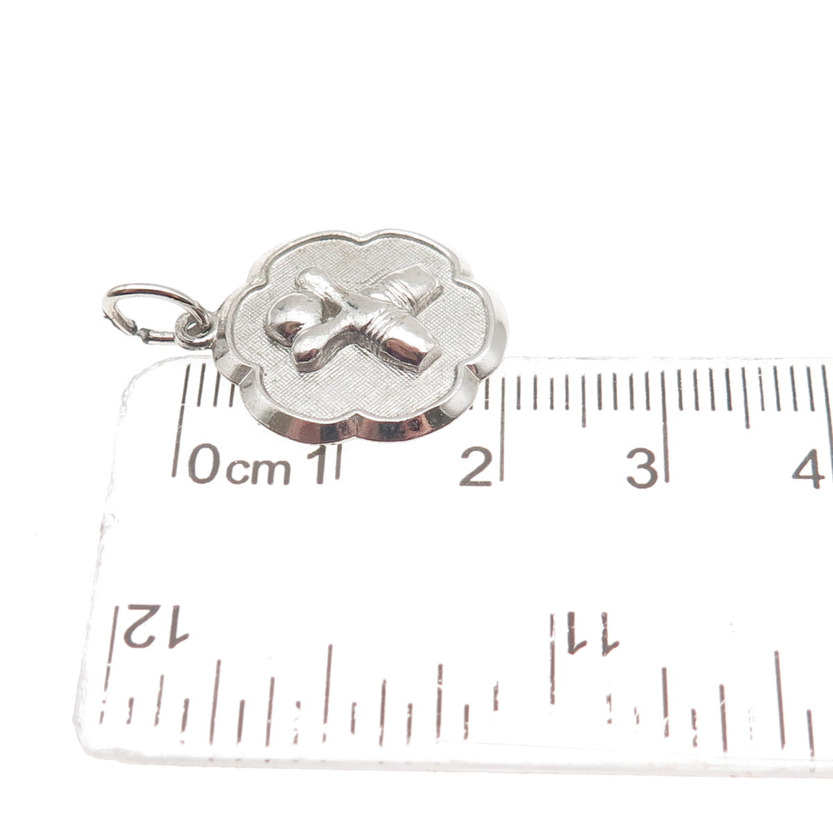 Rembrandt 925 Sterling Silver Vintage Bowling Ball & Pins Mini Charm Pendant