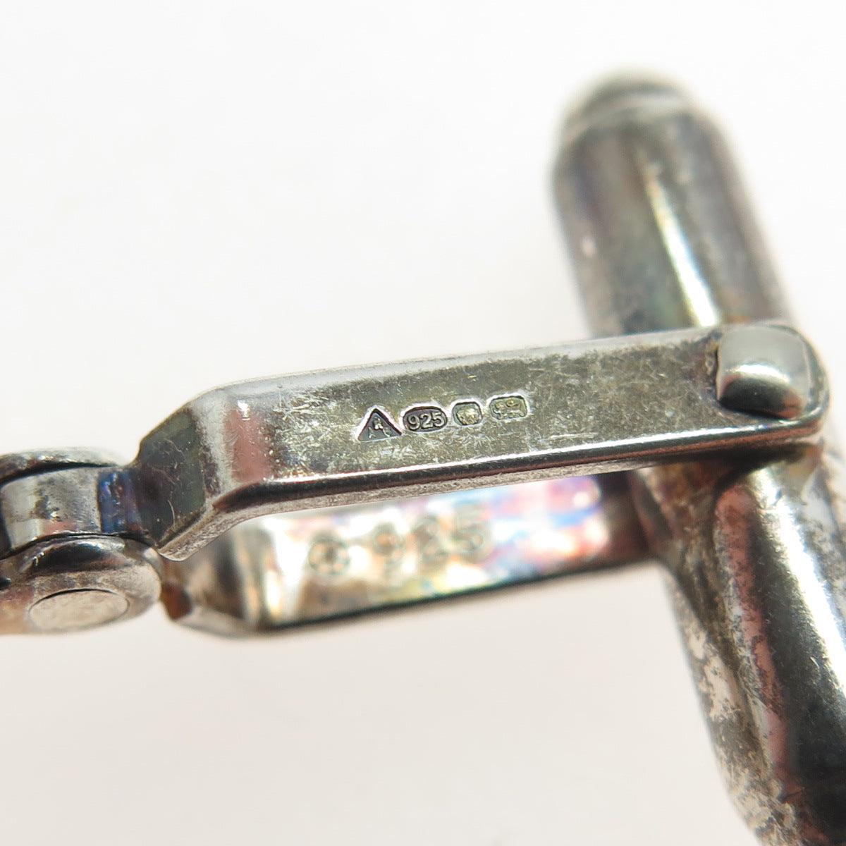 925 Sterling Silver Vintage ARG London Golf Club Cufflinks